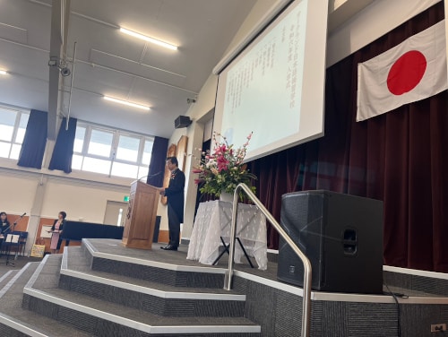 祝辞：鈴木校長